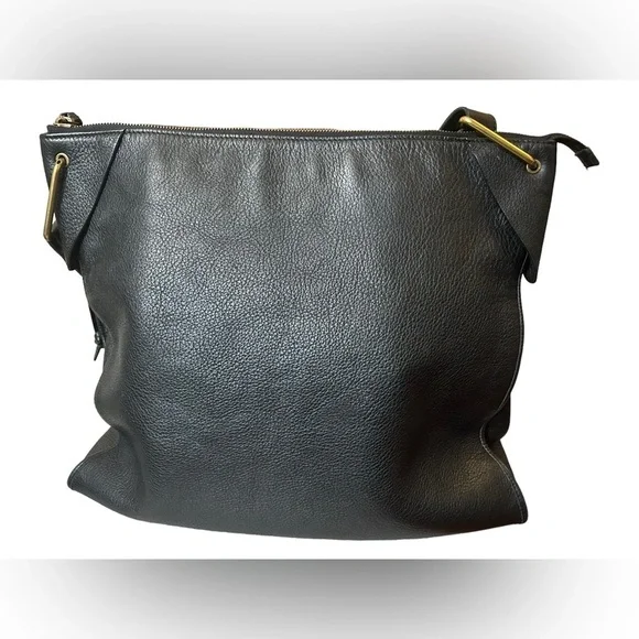 🔥Gucci Rare and unique Crossbody Messenger black Bag XL full leather unisex - Picture 5 of 17